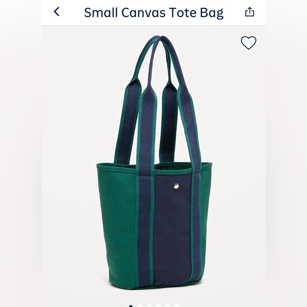 Old Navy Large and Small Canvas Totes - Picture 3 of 9